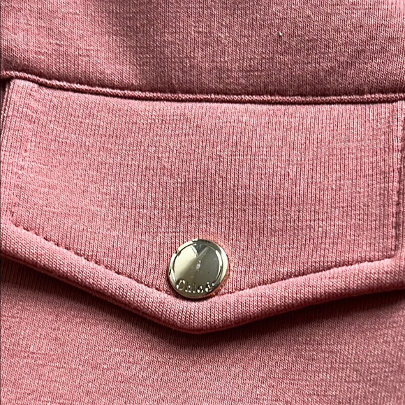 Chloe sequin logo Soft Pink Jacket with Zipper and Ribbed Cuffs 18 months baby - Picture 15 of 16